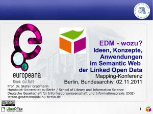EDM - wozu? - Bundesarchiv