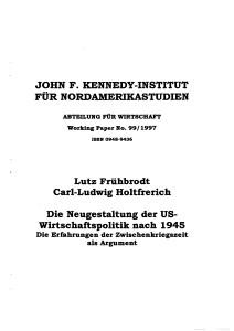 Wirtschaftspolitik nach 1945 - diss.fu-berlin.de