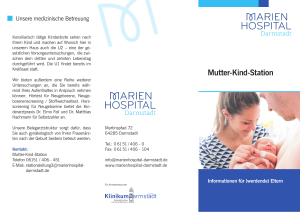 Mutter-Kind-Station - Marienhospital Darmstadt