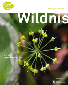 Wildnis-Zeitschrift Frühling 2016