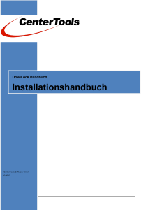 DriveLock Installationshandbuch