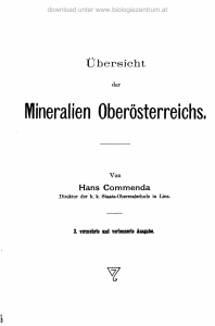 Mineralien Oberösterreichs