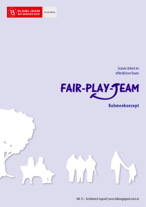 Fair-Play-Team - Rahmenkonzept