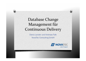 Database Change Management für Continuous