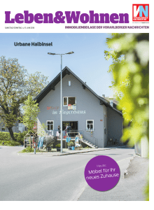 Urbane Halbinsel - Vorarlberger Architektur Institut