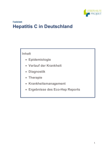 Hepatitis C in Deutschland