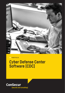 Cyber Defense Center Software [CDC]