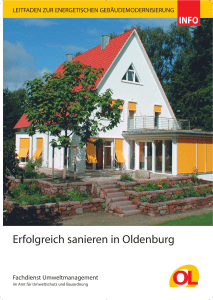 Erfolgreich sanieren in Oldenburg - total