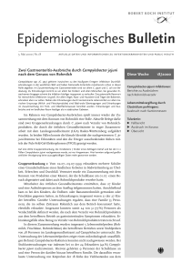 Epidemiologisches Bulletin 18/2000