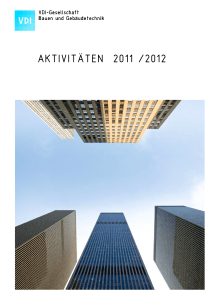 Tätigkeitsbericht VDI-GBG 2011-2012