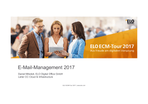 E-Mail-Management 2017 - ELO Digital Office GmbH