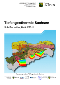 Forschungsbericht Tiefengeothermie Sachsen
