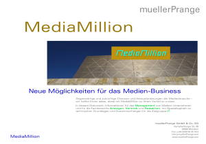 MediaMillion - MediaMile Systems AG