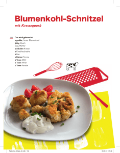 Blumenkohl-Schnitzel