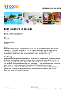Club Calimera Es Talaial