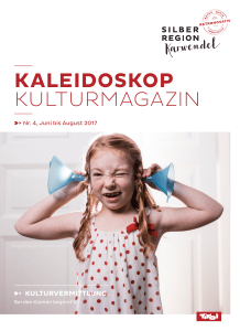 kaleidoskop kulturmagazin