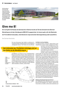 Give me 8! - Vogl Deckensysteme GmbH