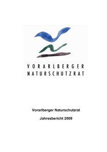 Bericht 2009 - Vorarlberger Naturschutzrat