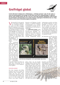 Greifvögel global - The World Working Group on Birds of Prey