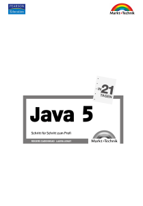 Java 5 in 21 Tagen  - *ISBN 3-8272-4170-7*