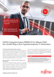 FUJITSU Integrated System PRIMEFLEX for VMware VSAN Der