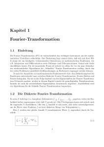 Kapitel 1 Fourier