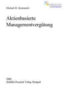 Aktienbasierte Managementvergütung - AGI