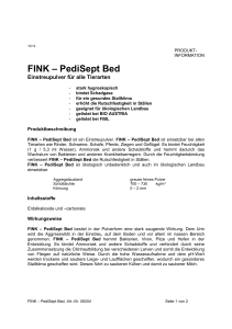 FINK – PediSept Bed