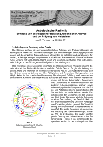 Astrologische Radionik - Radionik Newsletter System