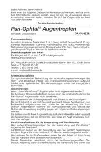 Pan-Ophtal® Augentropfen