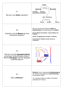 Grundwissen Chemie 9 Karten - Dalberg – Gymnasium Aschaffenburg