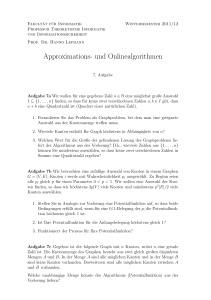 Approximations- und Onlinealgorithmen