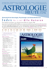 astrologie - bei Astrologie Heute