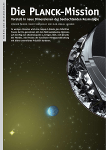 die Planck-mission - Spektrum der Wissenschaft