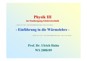 Physik III - FH Dortmund