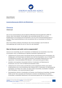 Orencia, INN-abatatsept - European Medicines Agency