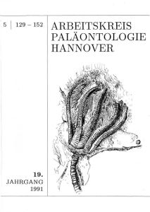 5 - Arbeitskreis Paläontologie Hannover