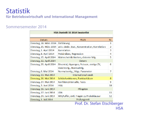 Statistik für Betriebswirtschaft und International Management