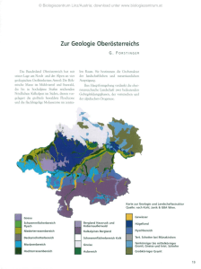 Zur Geologie Oberösterreichs