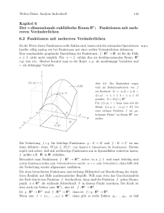 Kapitel 6 Der n-dimensionale euklidische Raum IR