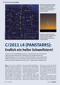 C/2011 l4 (PANstARRs) - Spektrum der Wissenschaft