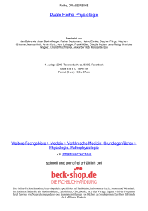 Duale Reihe Physiologie - ReadingSample - Beck-Shop