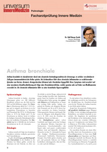 Asthma bronchiale - Dr. Ralf Harun Zwick