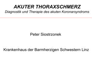 akuter thoraxschmerz - Ordensklinikum Linz