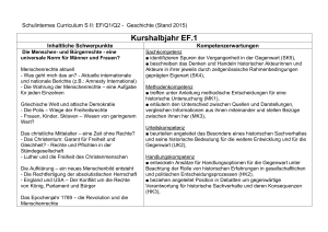Kurshalbjahr EF.1 - Ritzefeld