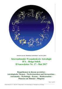 Internationaler Freundeskreis Astrologie IFA