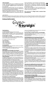 Gyno-Neuralgin 16x28cm
