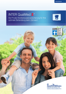 INTER QualiMed Z - Zahnzusatzversicherung Experten