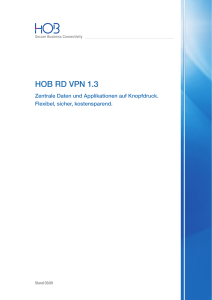 HOB RD VPN 1.3 - Vogel Business Media