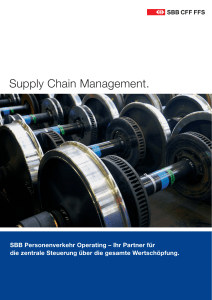 Supply Chain Management.